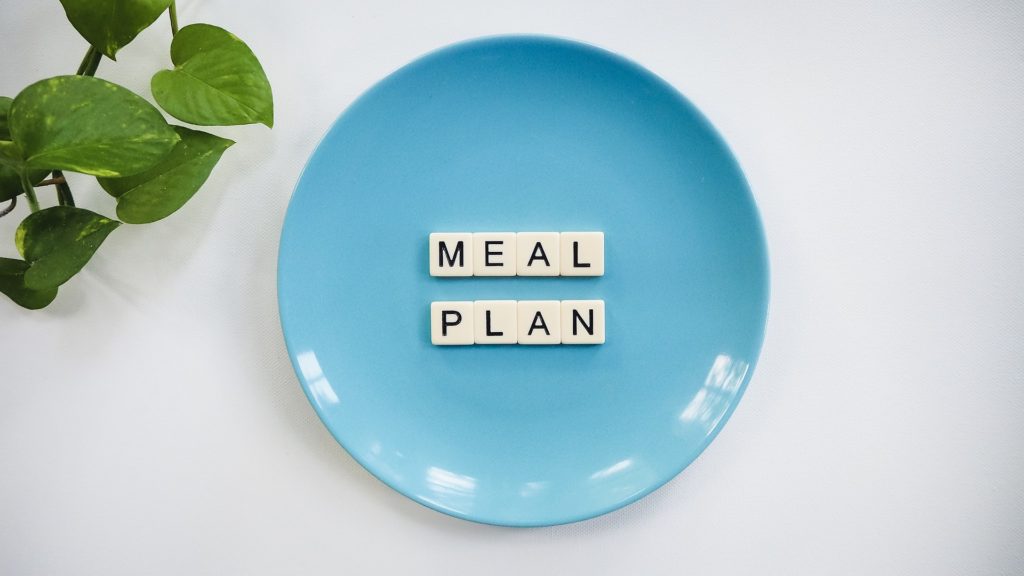 Planning your meals means you control how healthy they are