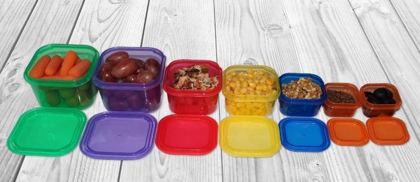 Portion control containers