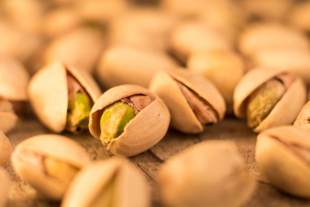 Pistachios are great snacks